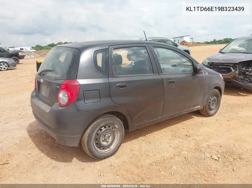 2009 Chevrolet Aveo Lt VIN: KL1TD66E19B323439 Lot: 45296268