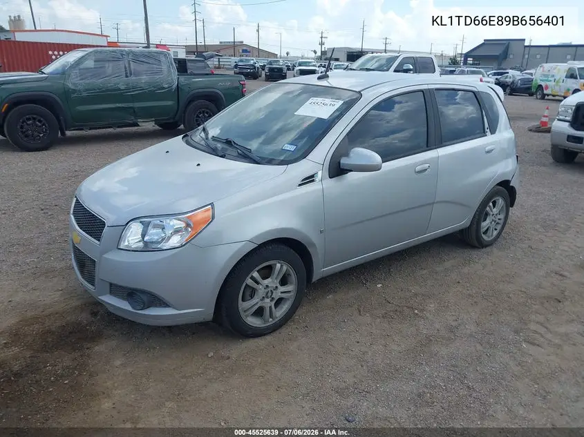 2009 Chevrolet Aveo Lt VIN: KL1TD66E89B656401 Lot: 45525639