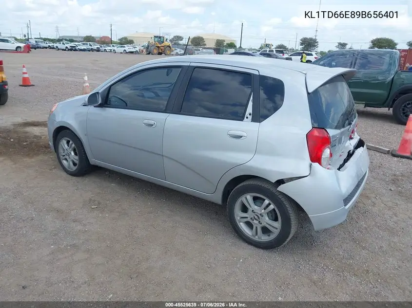 2009 Chevrolet Aveo Lt VIN: KL1TD66E89B656401 Lot: 45525639