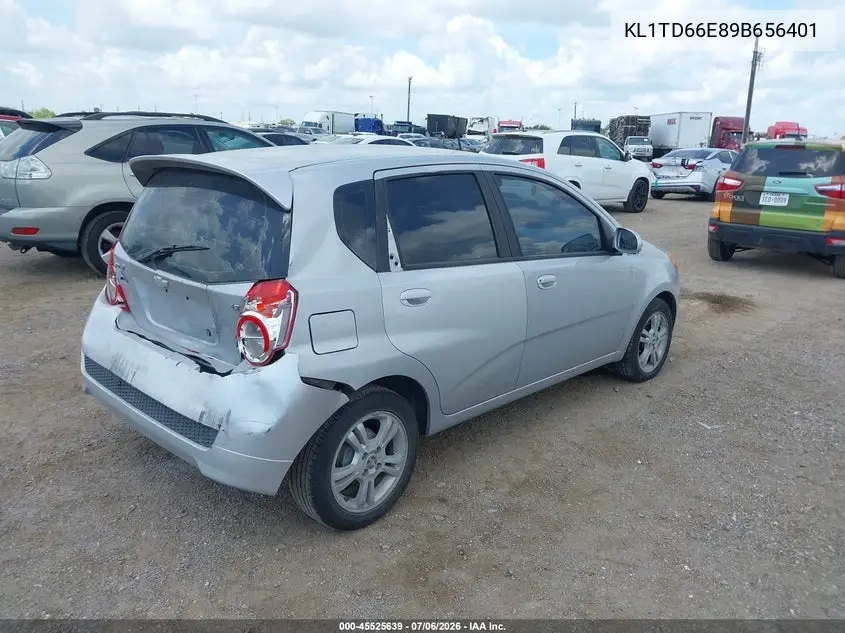 2009 Chevrolet Aveo Lt VIN: KL1TD66E89B656401 Lot: 45525639
