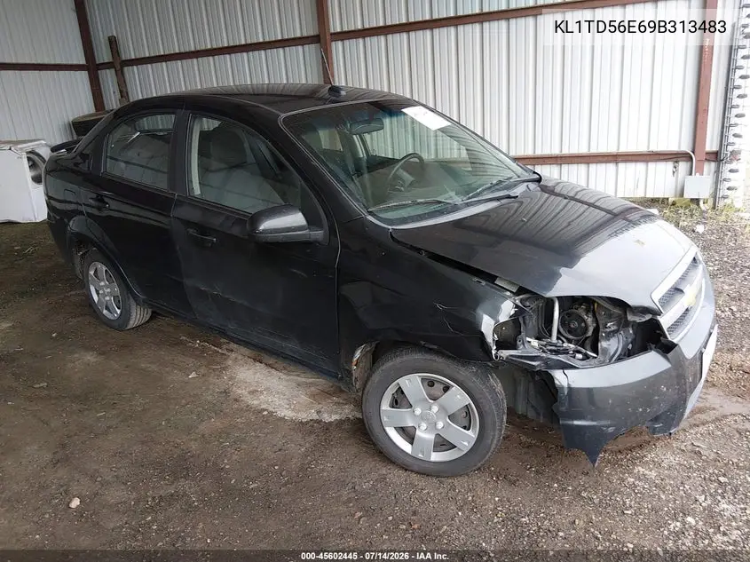 2009 Chevrolet Aveo Lt VIN: KL1TD56E69B313483 Lot: 45602445