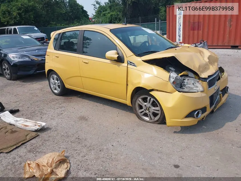 2009 Chevrolet Aveo Lt VIN: KL1TG66E99B379958 Lot: 45606741