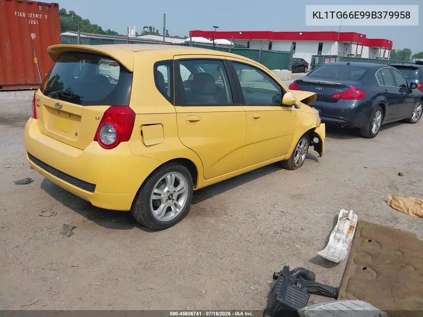 2009 Chevrolet Aveo Lt VIN: KL1TG66E99B379958 Lot: 45606741