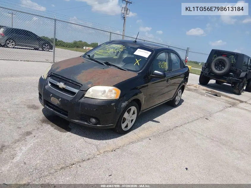 2009 Chevrolet Aveo Lt VIN: KL1TG56E79B613184 Lot: 45637896