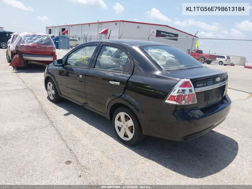 2009 Chevrolet Aveo Lt VIN: KL1TG56E79B613184 Lot: 45637896