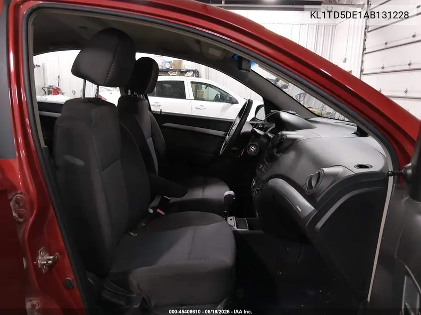2010 Chevrolet Aveo Lt VIN: KL1TD5DE1AB131228 Lot: 45408610