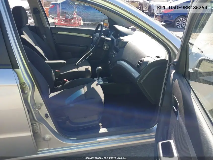 2011 Chevrolet Aveo 1Lt VIN: KL1TD5DE9BB185264 Lot: 45256066