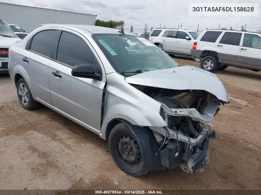 2013 Chevrolet Aveo VIN: 3G1TA5AF6DL158628 Lot: 40279534