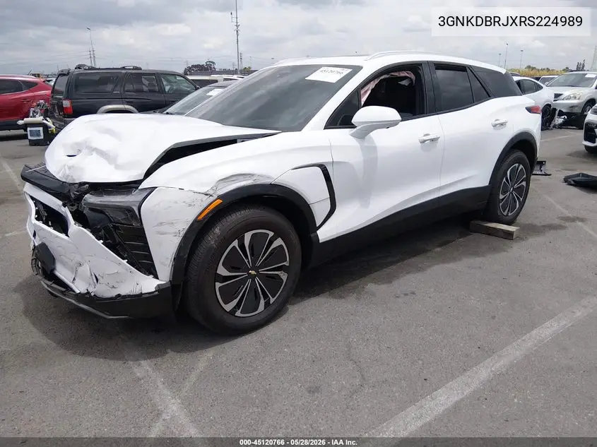2024 Chevrolet Blazer Ev Eawd 2Lt VIN: 3GNKDBRJXRS224989 Lot: 45120766