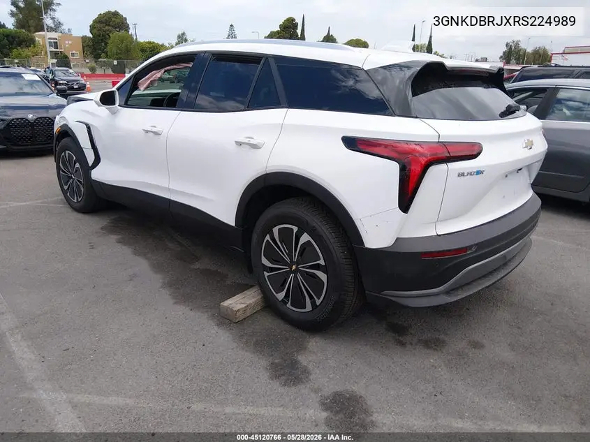 2024 Chevrolet Blazer Ev Eawd 2Lt VIN: 3GNKDBRJXRS224989 Lot: 45120766