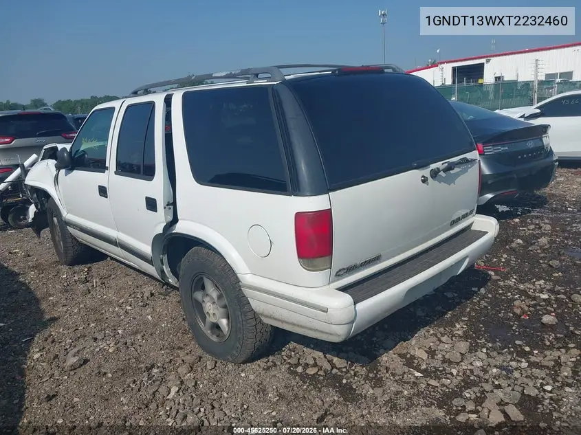 1996 Chevrolet Blazer VIN: 1GNDT13WXT2232460 Lot: 45625250