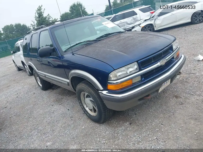 2000 Chevrolet Blazer VIN: LOT-1-45660533 Lot: 45660533