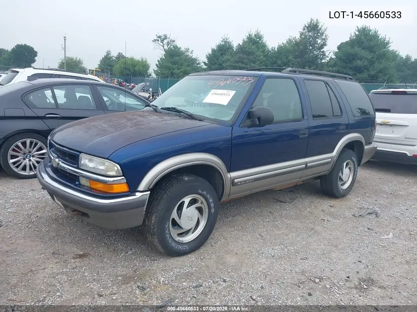 2000 Chevrolet Blazer VIN: LOT-1-45660533 Lot: 45660533