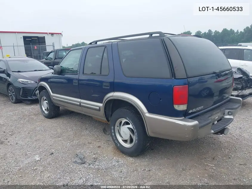 2000 Chevrolet Blazer VIN: LOT-1-45660533 Lot: 45660533