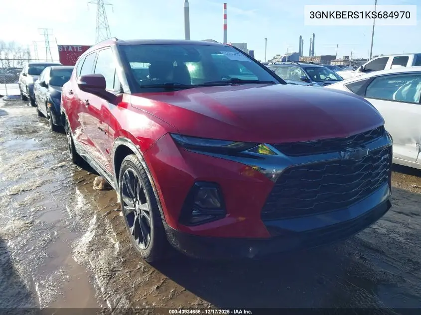 3GNKBERS1KS684970 2019 Chevrolet Blazer Rs
