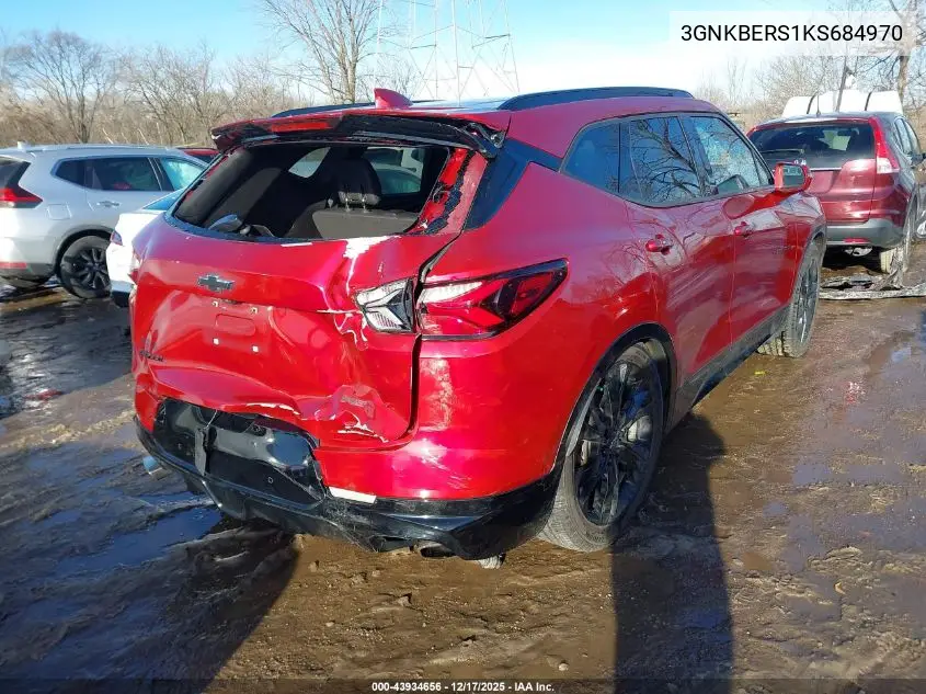 3GNKBERS1KS684970 2019 Chevrolet Blazer Rs
