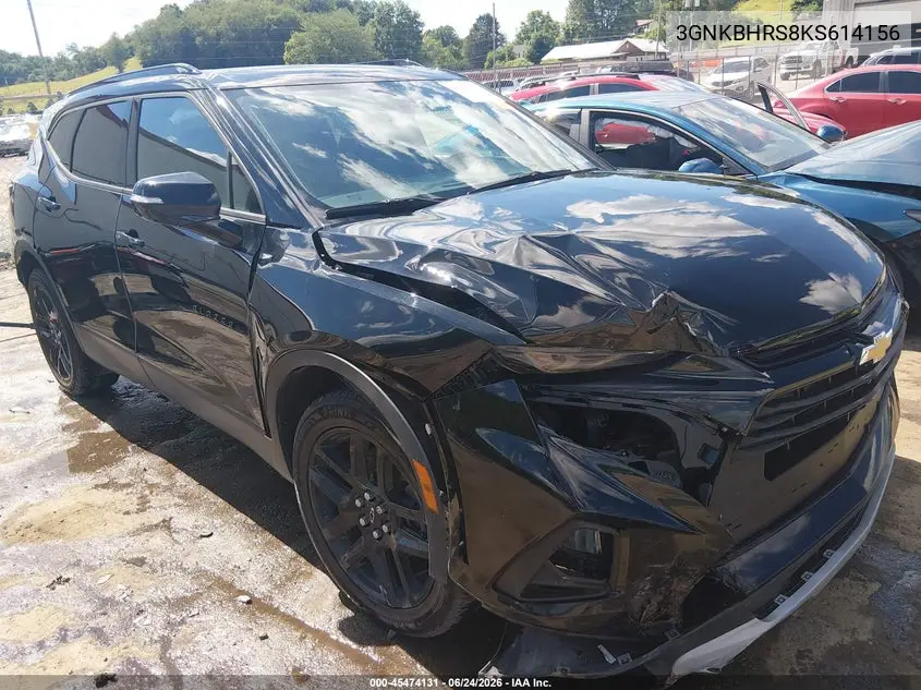 2019 Chevrolet Blazer VIN: 3GNKBHRS8KS614156 Lot: 45474131