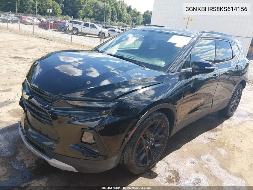 2019 Chevrolet Blazer VIN: 3GNKBHRS8KS614156 Lot: 45474131