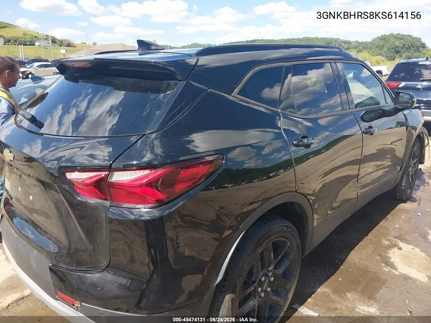 2019 Chevrolet Blazer VIN: 3GNKBHRS8KS614156 Lot: 45474131