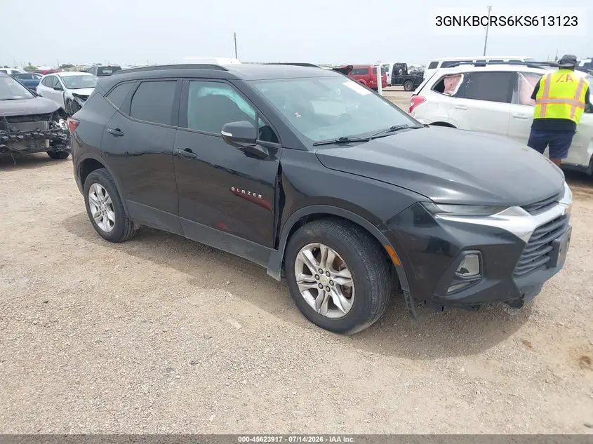 2019 Chevrolet Blazer VIN: 3GNKBCRS6KS613123 Lot: 45623917