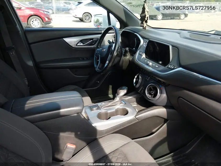 2020 Chevrolet Blazer Fwd 2Lt VIN: 3GNKBCRS7LS727956 Lot: 45506657
