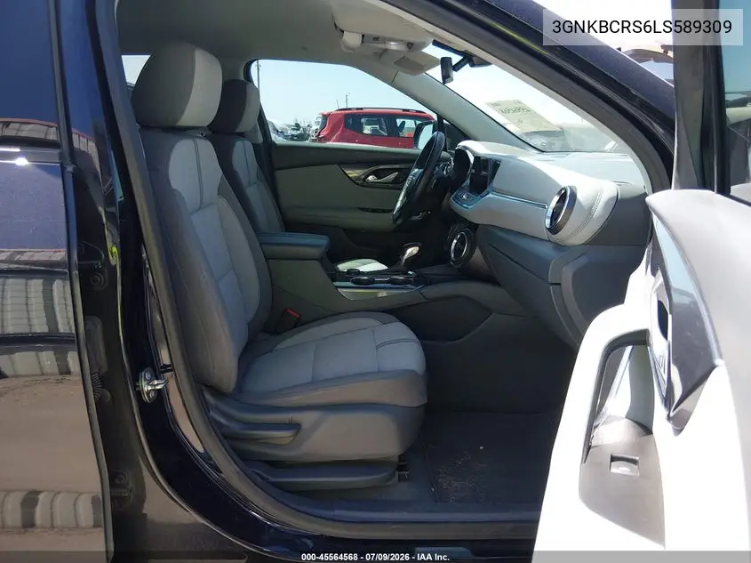 2020 Chevrolet Blazer Fwd 2Lt VIN: 3GNKBCRS6LS589309 Lot: 45564568