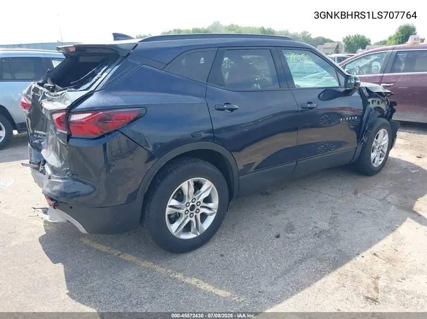 2020 Chevrolet Blazer Awd 2Lt VIN: 3GNKBHRS1LS707764 Lot: 45572430