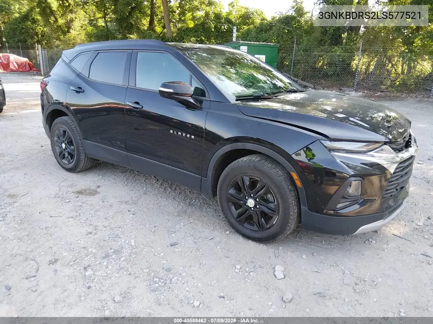 2020 Chevrolet Blazer Fwd 3Lt VIN: 3GNKBDRS2LS577521 Lot: 45588462
