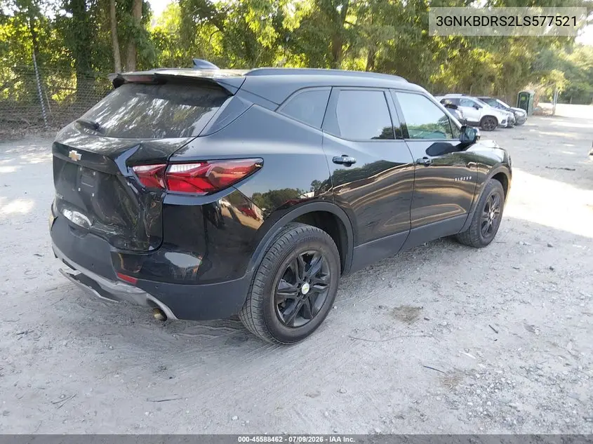 2020 Chevrolet Blazer Fwd 3Lt VIN: 3GNKBDRS2LS577521 Lot: 45588462