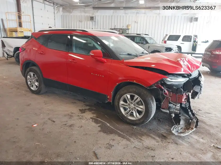2020 Chevrolet Blazer Awd 2Lt VIN: 3GNKBHRS9LS623367 Lot: 45624814