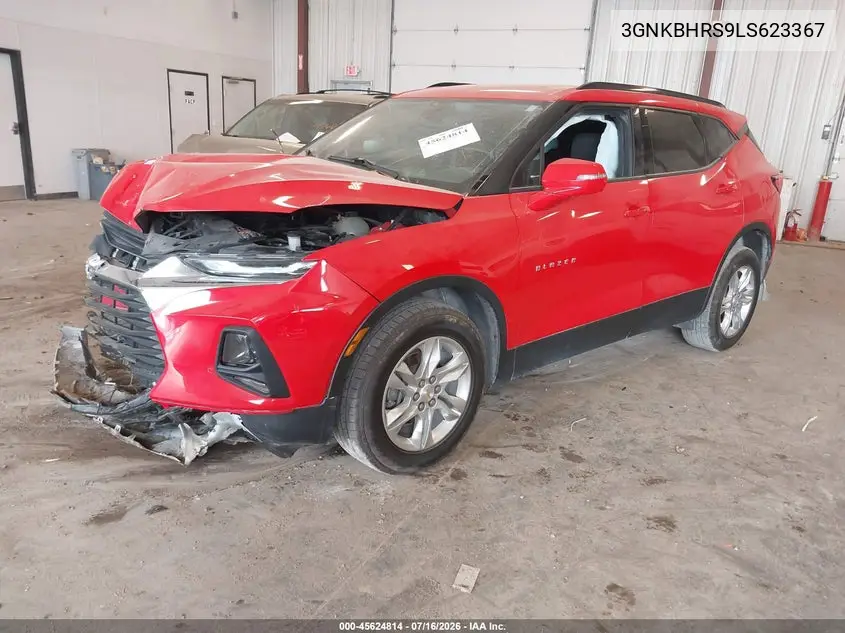 2020 Chevrolet Blazer Awd 2Lt VIN: 3GNKBHRS9LS623367 Lot: 45624814