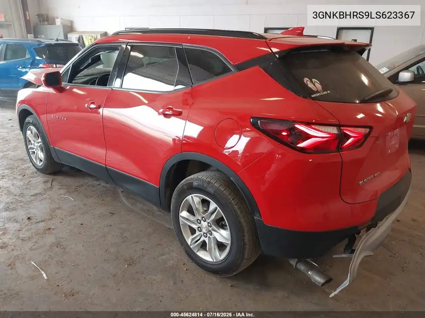 2020 Chevrolet Blazer Awd 2Lt VIN: 3GNKBHRS9LS623367 Lot: 45624814