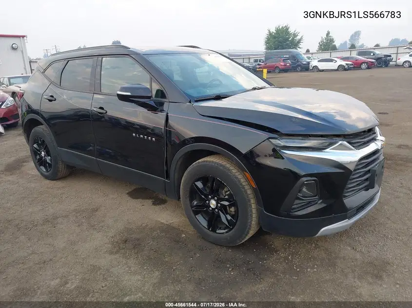 2020 Chevrolet Blazer Awd 3Lt VIN: 3GNKBJRS1LS566783 Lot: 45661544