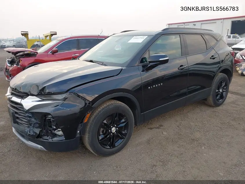 2020 Chevrolet Blazer Awd 3Lt VIN: 3GNKBJRS1LS566783 Lot: 45661544