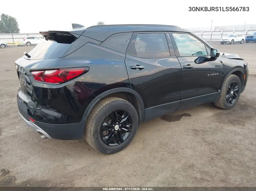 2020 Chevrolet Blazer Awd 3Lt VIN: 3GNKBJRS1LS566783 Lot: 45661544