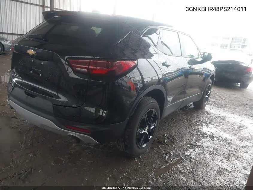 2023 Chevrolet Blazer Awd 2Lt VIN: 3GNKBHR48PS214011 Lot: 43734777