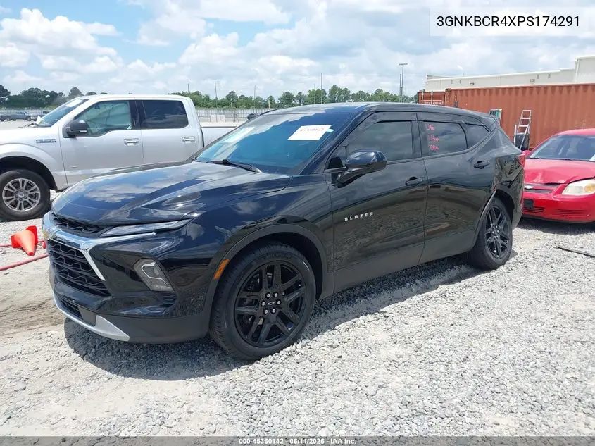 2023 Chevrolet Blazer Fwd 2Lt VIN: 3GNKBCR4XPS174291 Lot: 45360142