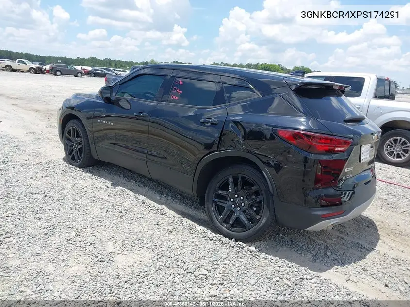 2023 Chevrolet Blazer Fwd 2Lt VIN: 3GNKBCR4XPS174291 Lot: 45360142