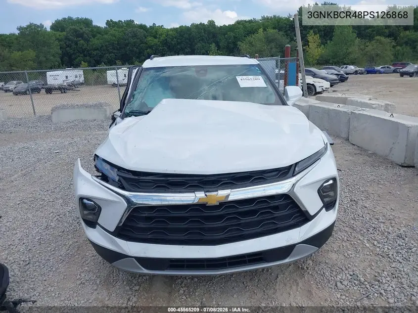 2023 Chevrolet Blazer Fwd 2Lt VIN: 3GNKBCR48PS126868 Lot: 45565209