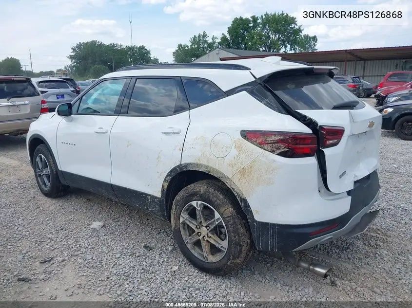2023 Chevrolet Blazer Fwd 2Lt VIN: 3GNKBCR48PS126868 Lot: 45565209