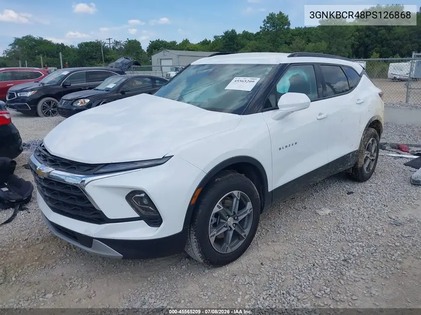 2023 Chevrolet Blazer Fwd 2Lt VIN: 3GNKBCR48PS126868 Lot: 45565209