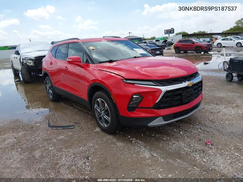 2023 Chevrolet Blazer Fwd 3Lt VIN: 3GNKBDRS9PS187537 Lot: 45614332