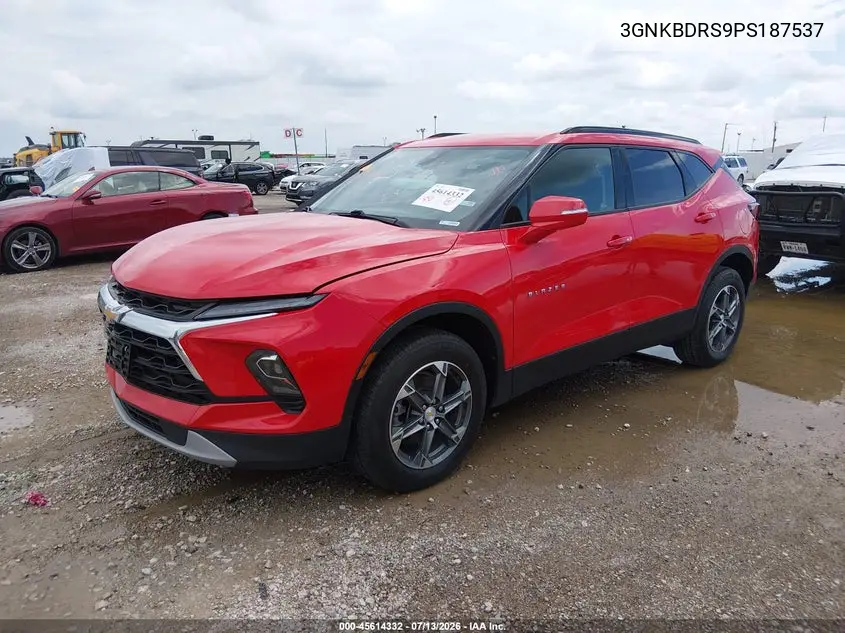 2023 Chevrolet Blazer Fwd 3Lt VIN: 3GNKBDRS9PS187537 Lot: 45614332
