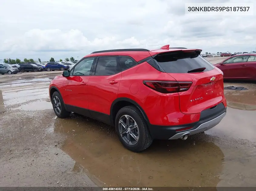 2023 Chevrolet Blazer Fwd 3Lt VIN: 3GNKBDRS9PS187537 Lot: 45614332