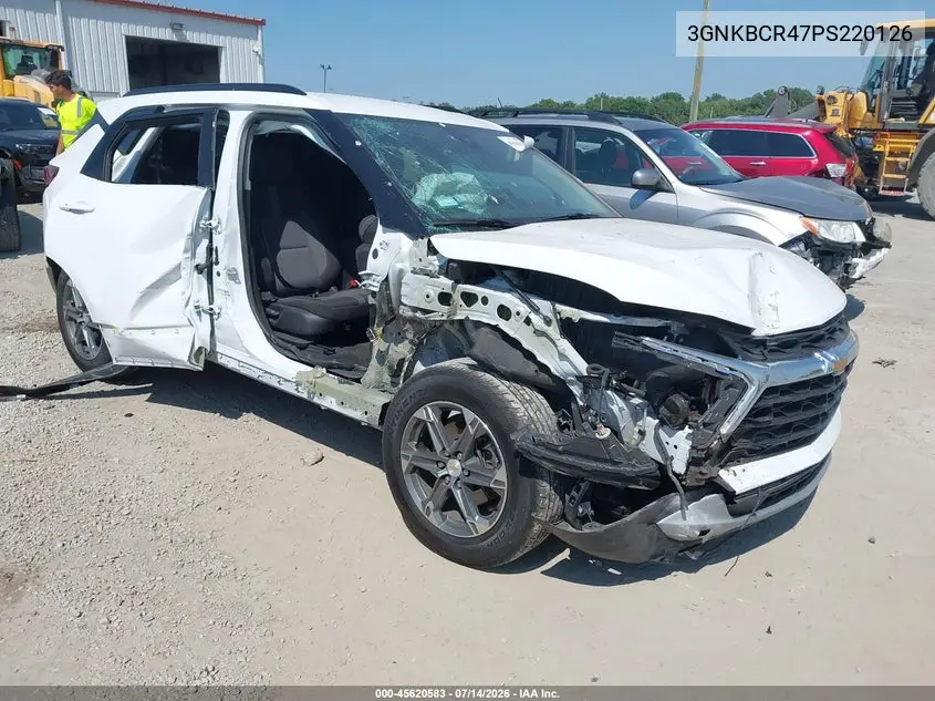 2023 Chevrolet Blazer Fwd 2Lt VIN: 3GNKBCR47PS220126 Lot: 45620583