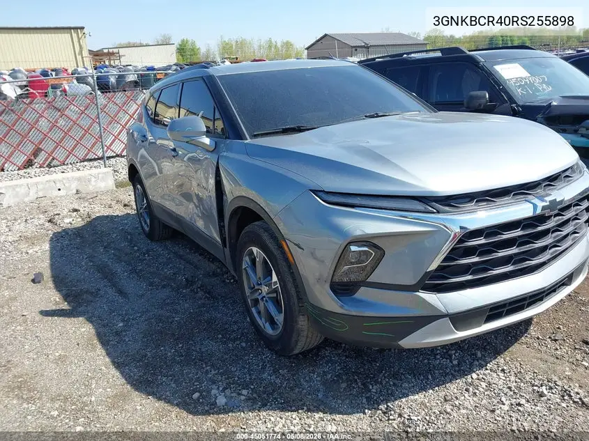 3GNKBCR40RS255898 2024 Chevrolet Blazer Fwd 2Lt