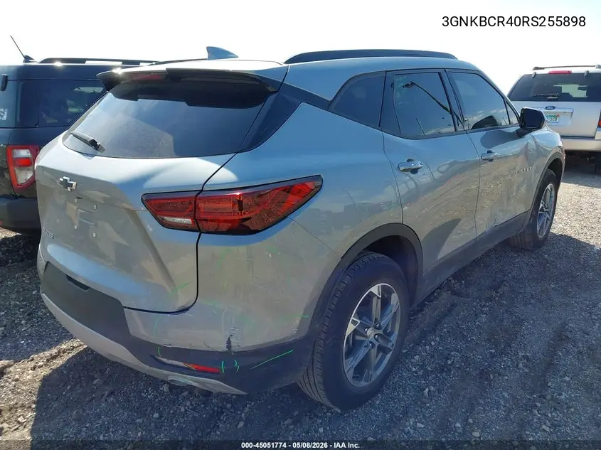 3GNKBCR40RS255898 2024 Chevrolet Blazer Fwd 2Lt