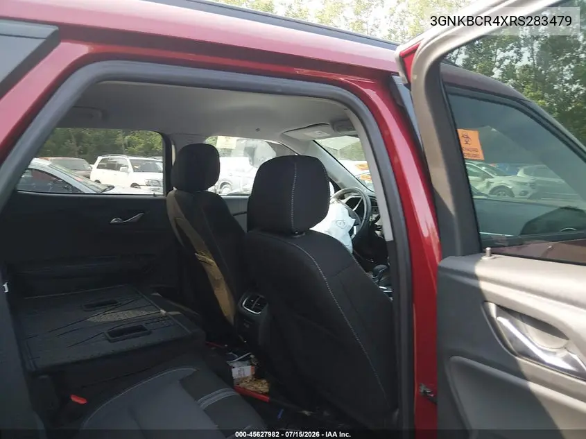 2024 Chevrolet Blazer Fwd 2Lt VIN: 3GNKBCR4XRS283479 Lot: 45627982