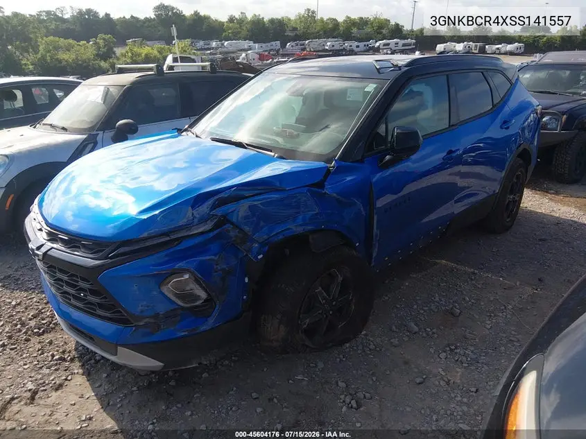 2025 Chevrolet Blazer Fwd 2Lt VIN: 3GNKBCR4XSS141557 Lot: 45604176