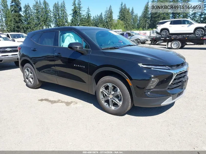 2026 Chevrolet Blazer Lt VIN: 3GNKBCR49TS166659 Lot: 45615674